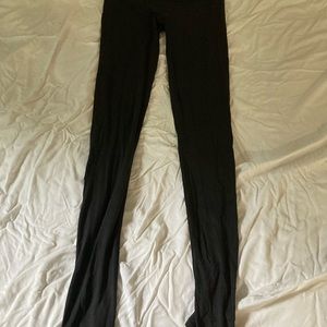VS black stirrup leggings